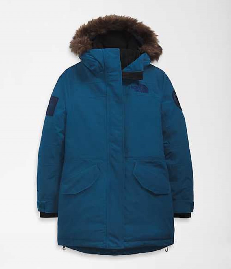 The North Face Expedition McMurdo Parka Dam Blå | 3715849-LQ