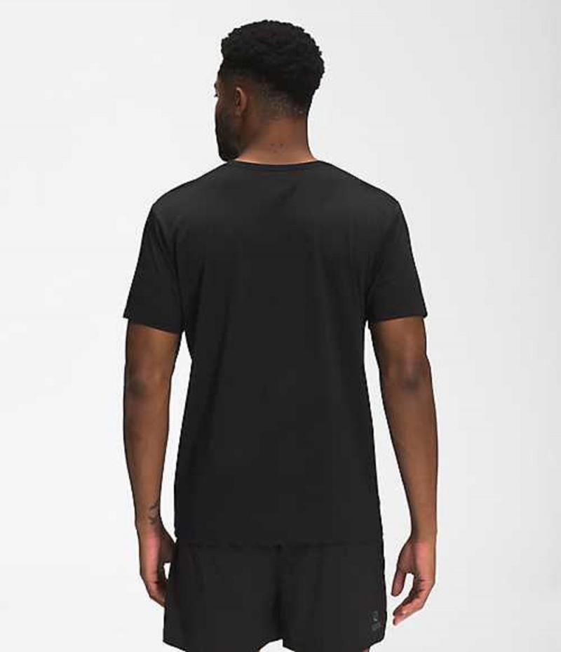 The North Face Flight T-Shirt Herr Svarta | 5832640-VJ