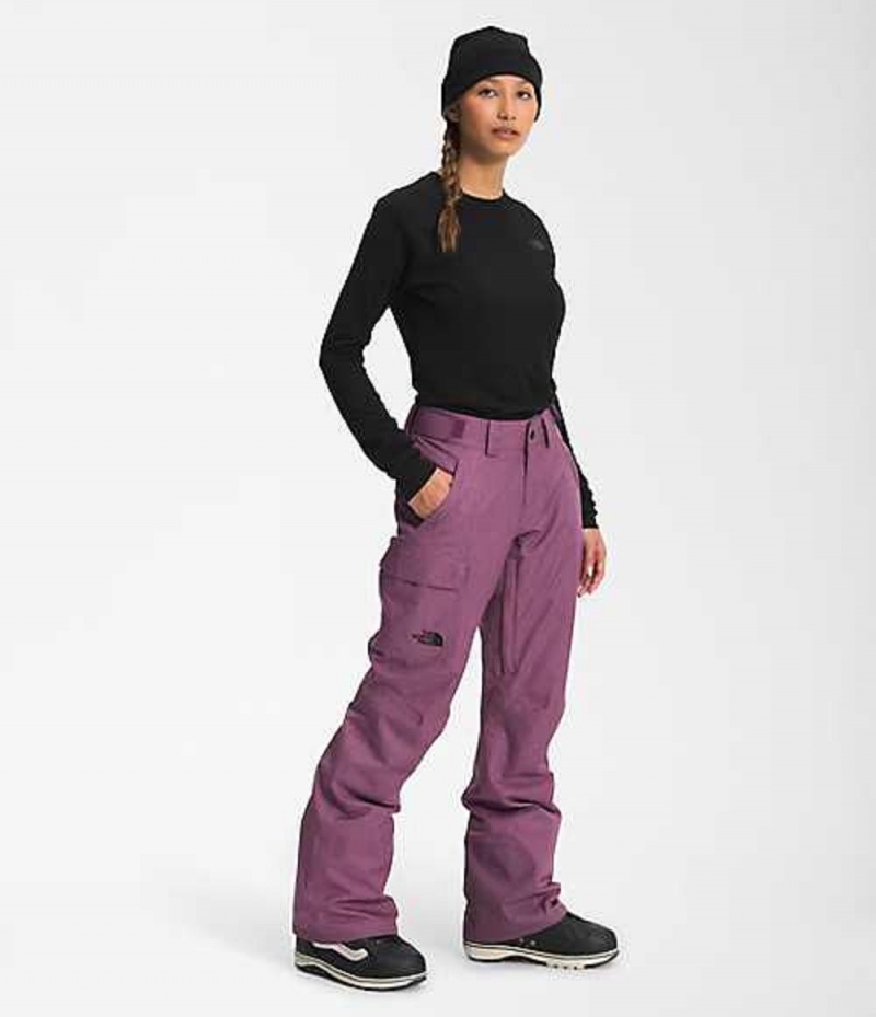 The North Face Freedom Snowboardbyxa Dam Lila | 6209137-CS