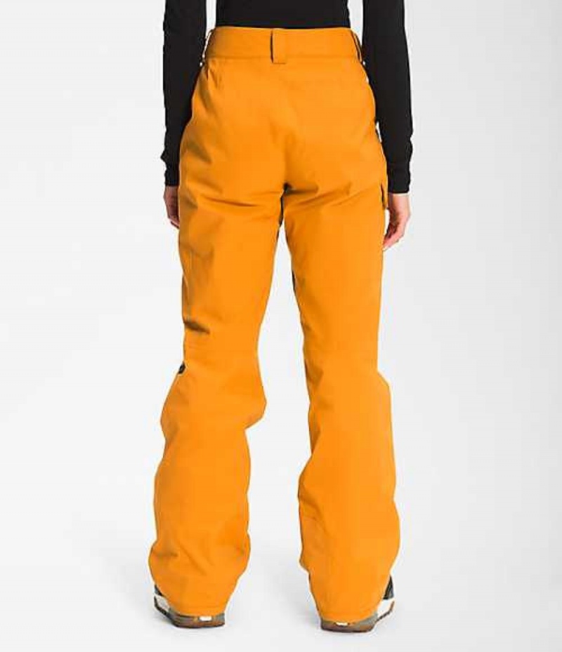 The North Face Freedom Snowboardbyxa Dam Gula | 6435972-LO