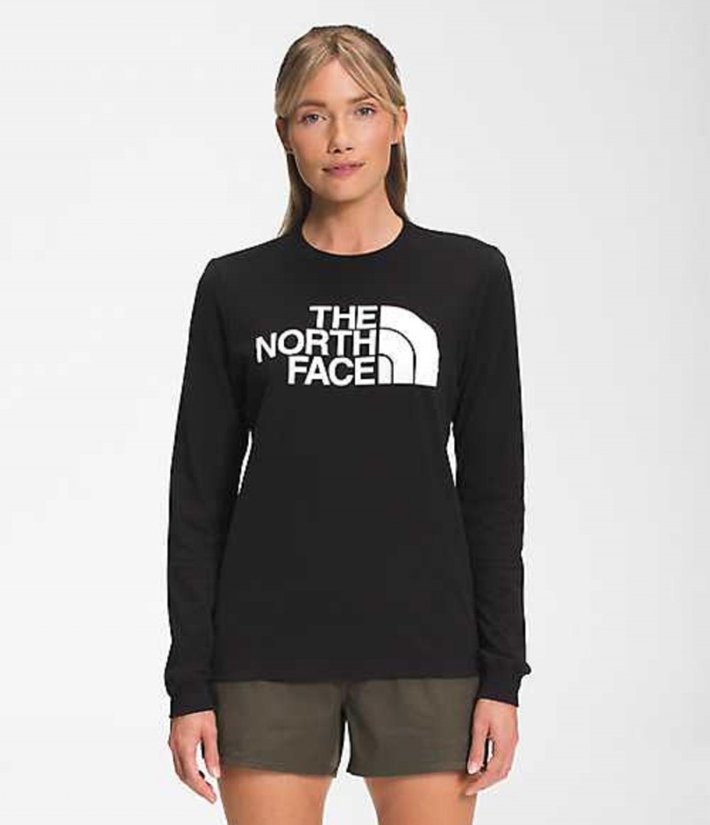 The North Face Half Dome T-Shirt Dam Svarta | 9065437-ES