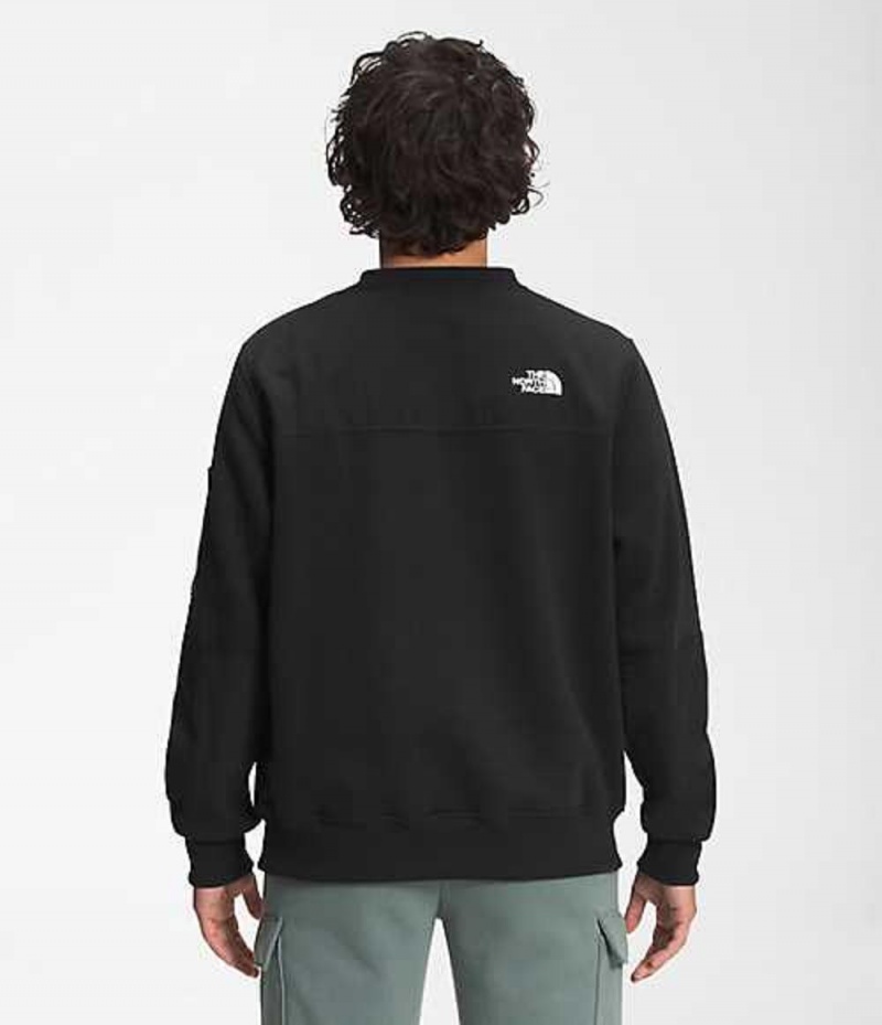 The North Face Highrail Sweatshirt Herr Svarta | 2708516-BG