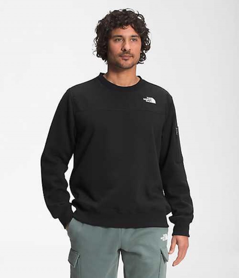 The North Face Highrail Sweatshirt Herr Svarta | 2708516-BG