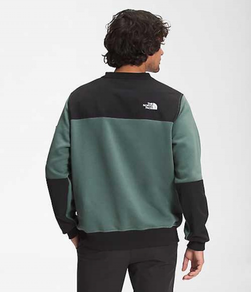 The North Face Highrail Sweatshirt Herr Gröna | 1395042-LP