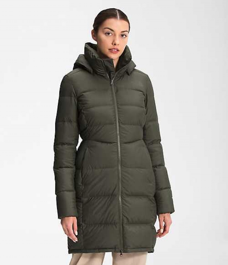 The North Face Metropolis Parka Dam Grå Bruna Gröna | 4738912-HI