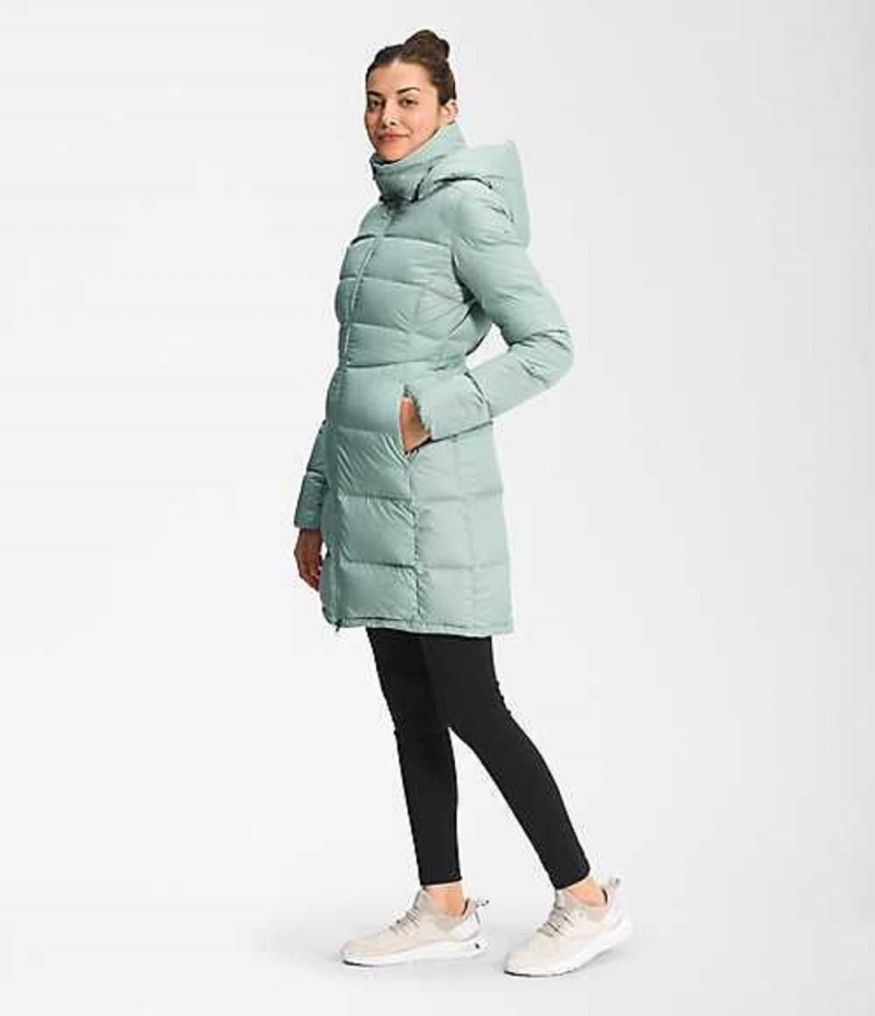 The North Face Metropolis Parka Dam Gröna | 6425390-KA