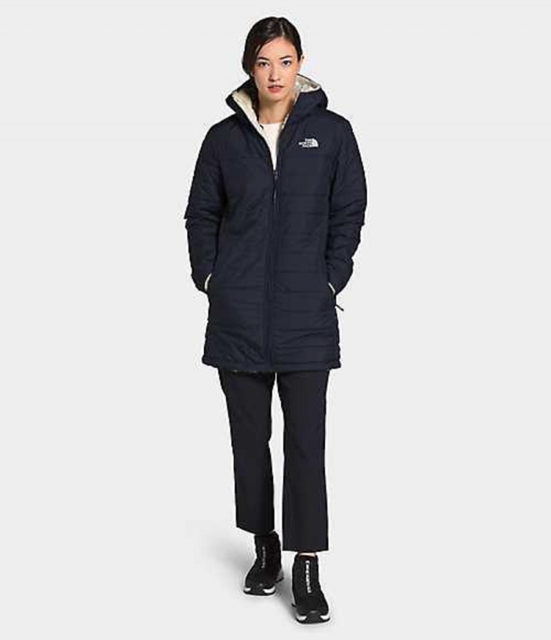 The North Face Mossbud Parka Dam Marinblå | 2134769-VY