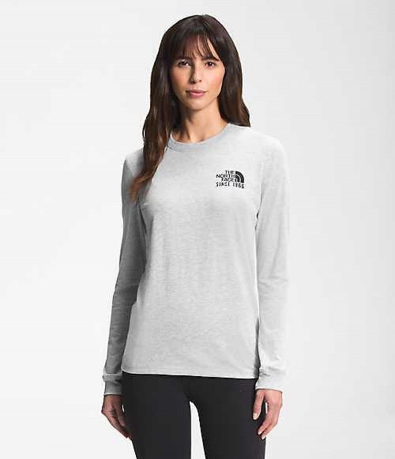 The North Face Mountain T-Shirt Dam Ljusgrå | 3147652-QC