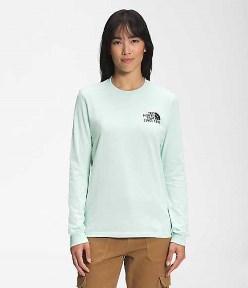 The North Face Mountain T-Shirt Dam Mintgröna | 1627345-QR