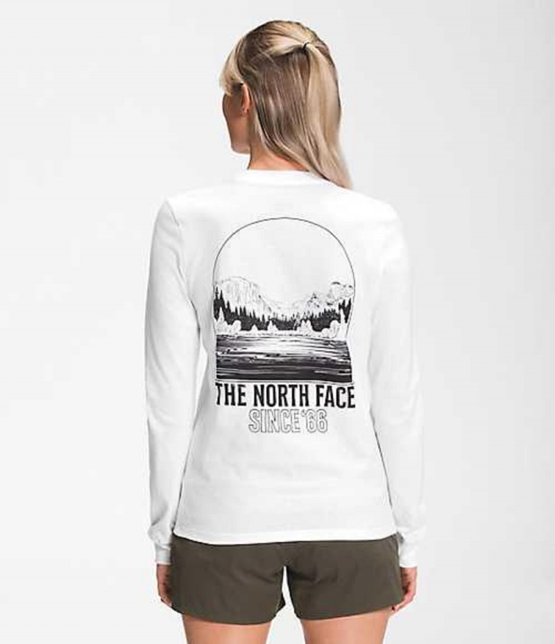 The North Face Mountain T-Shirt Dam Vita | 2370149-HT