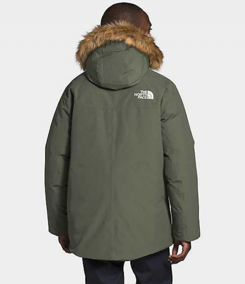 The North Face New Outerboroughs Dunjacka Herr Grå Bruna Gröna | 7681495-IE