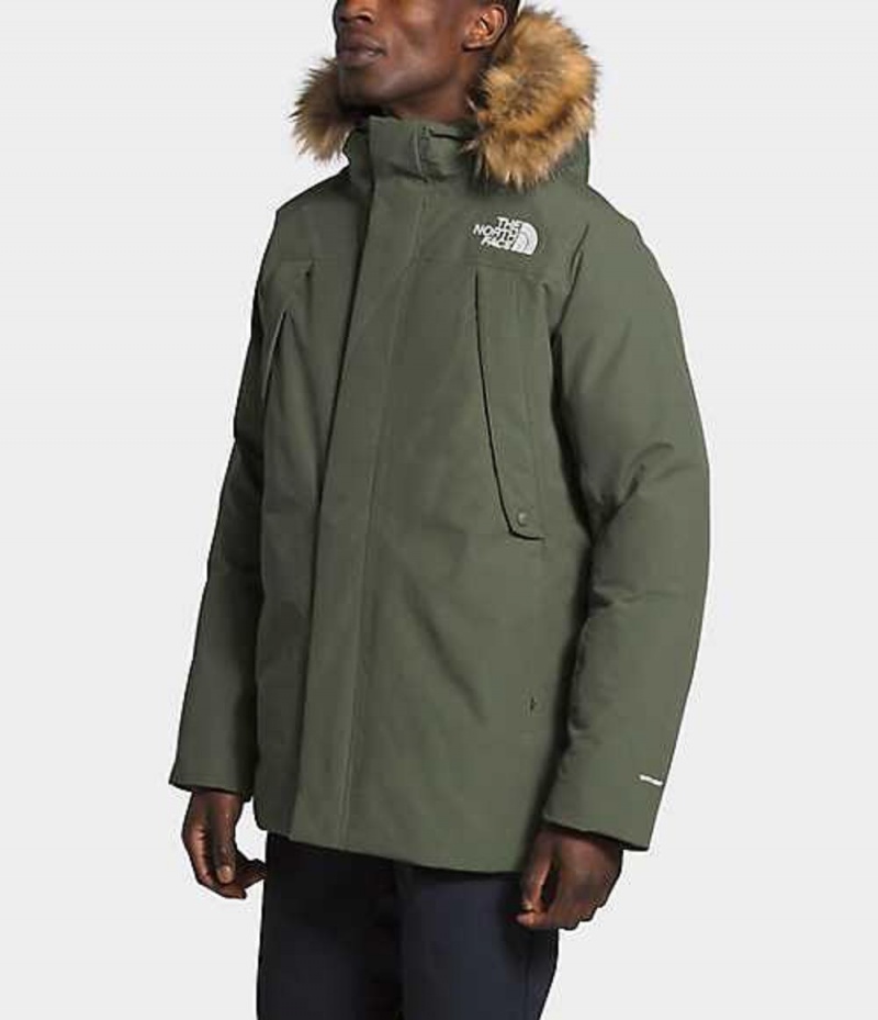 The North Face New Outerboroughs Dunjacka Herr Grå Bruna Gröna | 7681495-IE