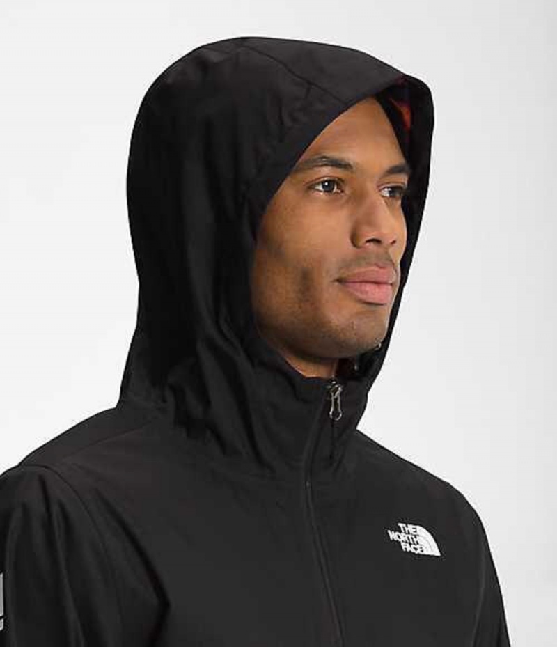 The North Face Novelty Millerton Regnjackor Herr Svarta | 6721843-VL