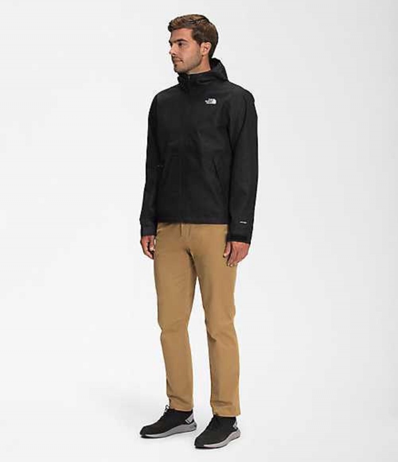 The North Face Novelty Millerton Regnjackor Herr Svarta | 1092386-PZ