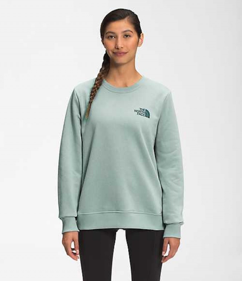 The North Face Parks Sweatshirt Dam Gröna | 5243617-AE