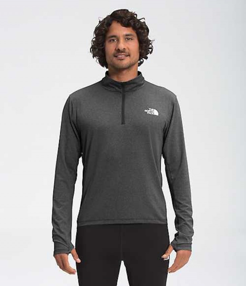 The North Face Riseway ½ Zip Sweatshirt Herr Svarta | 8763540-IX