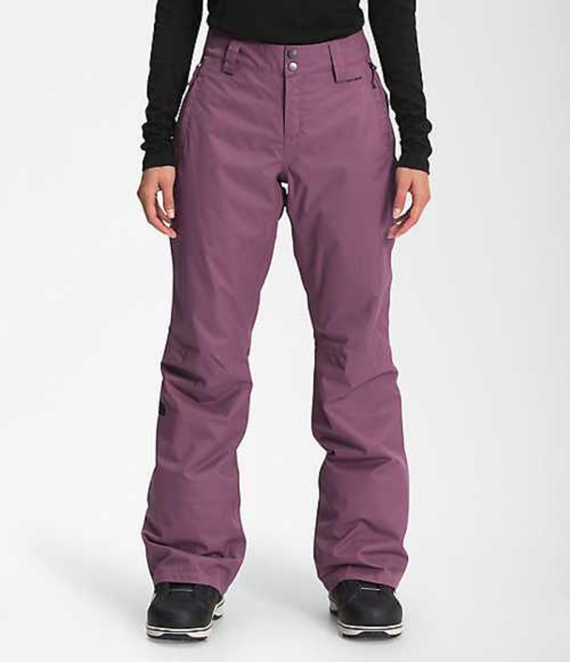 The North Face Sally Snowboardbyxa Dam Lila | 5142937-KI