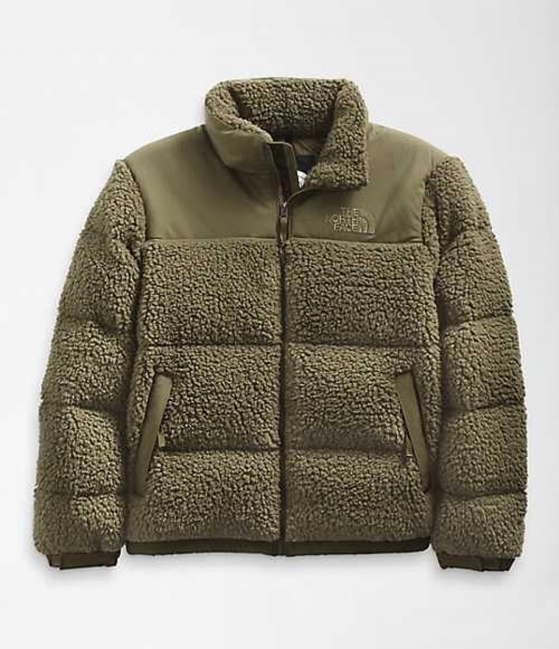 The North Face Sherpa Nuptse Dunjacka Herr Olivgröna | 2796485-BZ