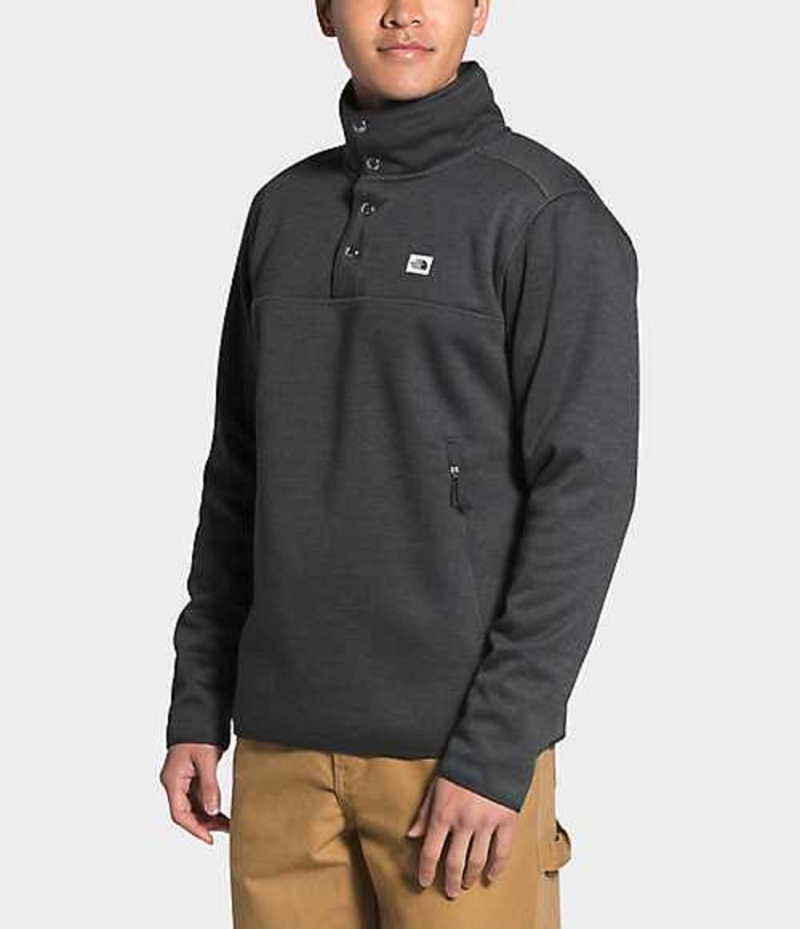 The North Face Sherpa Patrol Sweatshirt Herr Grå Vita | 8129473-RS