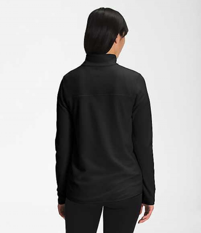 The North Face TKA Glacier Sweatshirt Dam Svarta | 7543081-UN