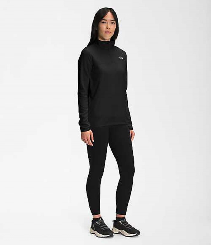 The North Face TKA Glacier Sweatshirt Dam Svarta | 7543081-UN