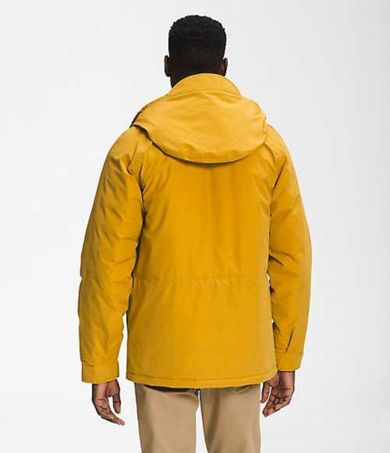 The North Face ThermoBall™ DryVent™ Dunjacka Herr Gula Bruna | 2934170-KJ