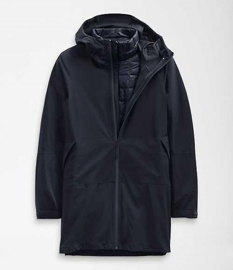 The North Face ThermoBall™ Eco Parka Dam Marinblå | 5948716-FZ