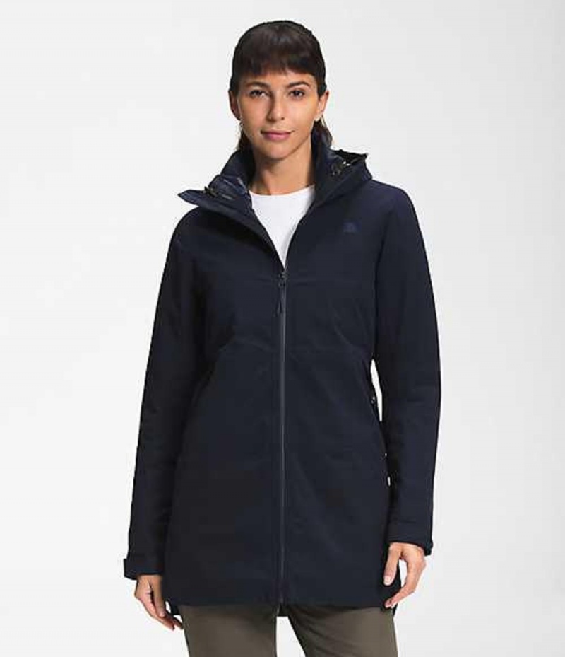 The North Face ThermoBall™ Eco Parka Dam Marinblå | 5948716-FZ