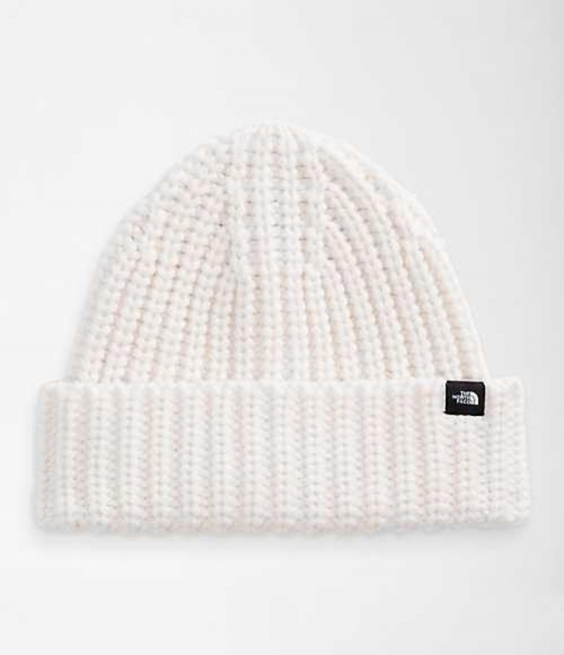 The North Face Tjock-Knit Watchman Mössa Dam Vita | 3168475-VM