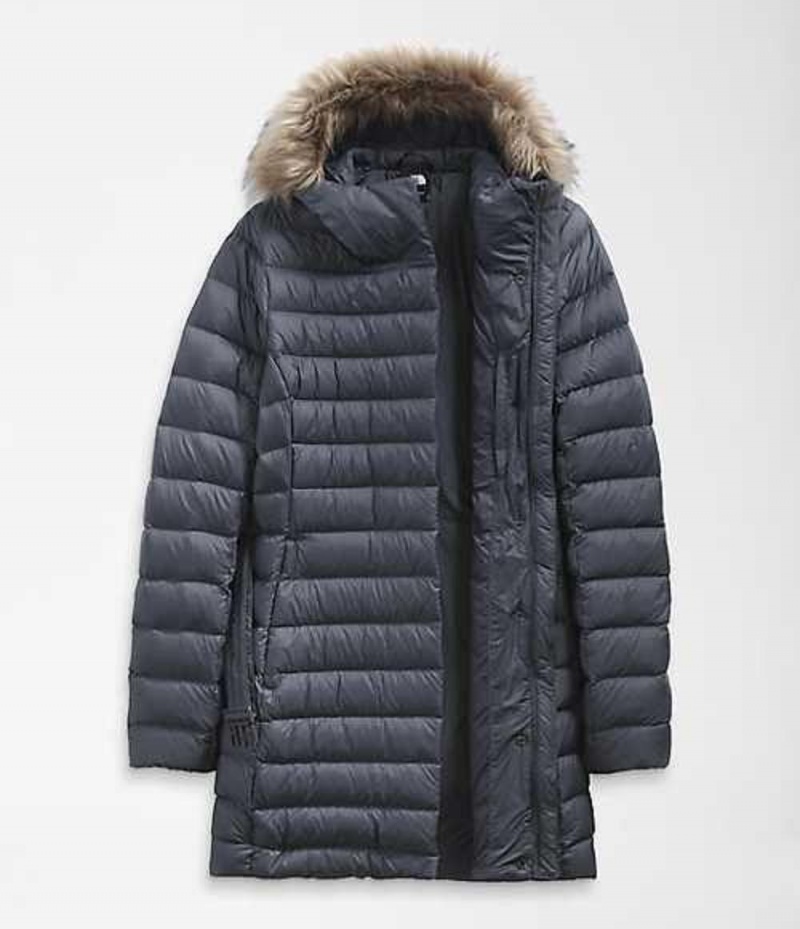 The North Face Transverse Belted Parka Dam Grå | 4928506-IW