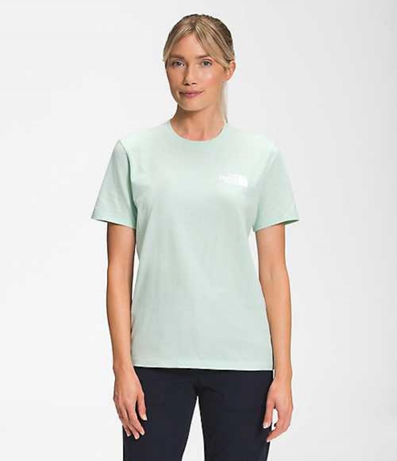 The North Face Walls T-Shirt Dam Mintgröna | 1743029-RV