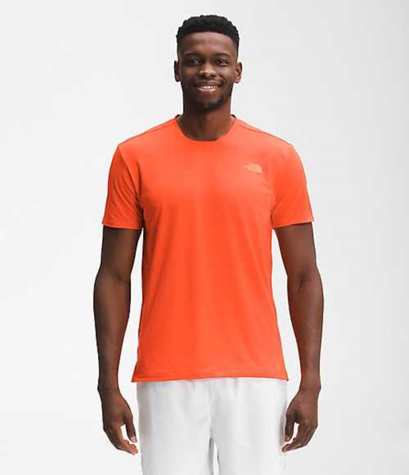 The North Face Wander T-Shirt Herr Orange | 3840259-UX