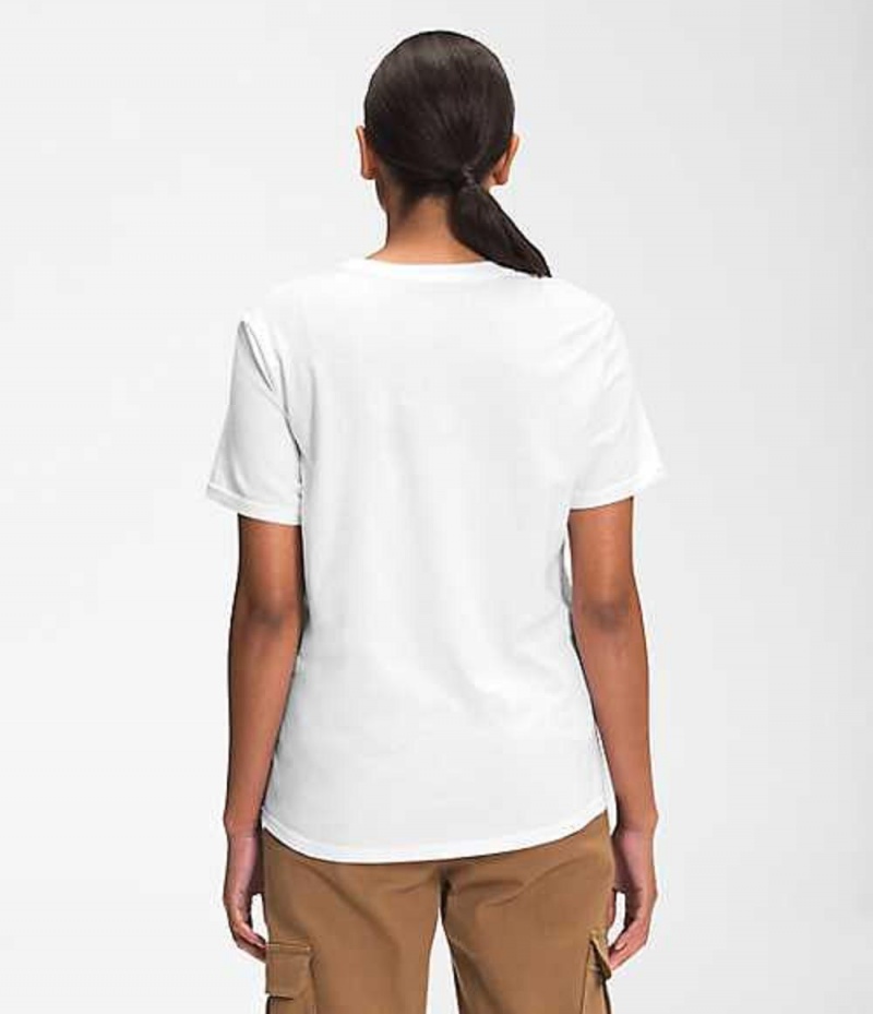 The North Face Woodmont T-Shirt Dam Vita | 5618024-ZB